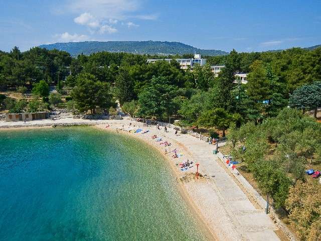 plaža hotel kimen cres